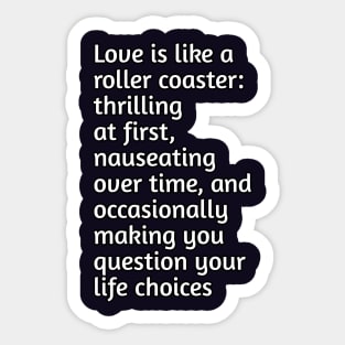 Funny valentines day joke Sticker